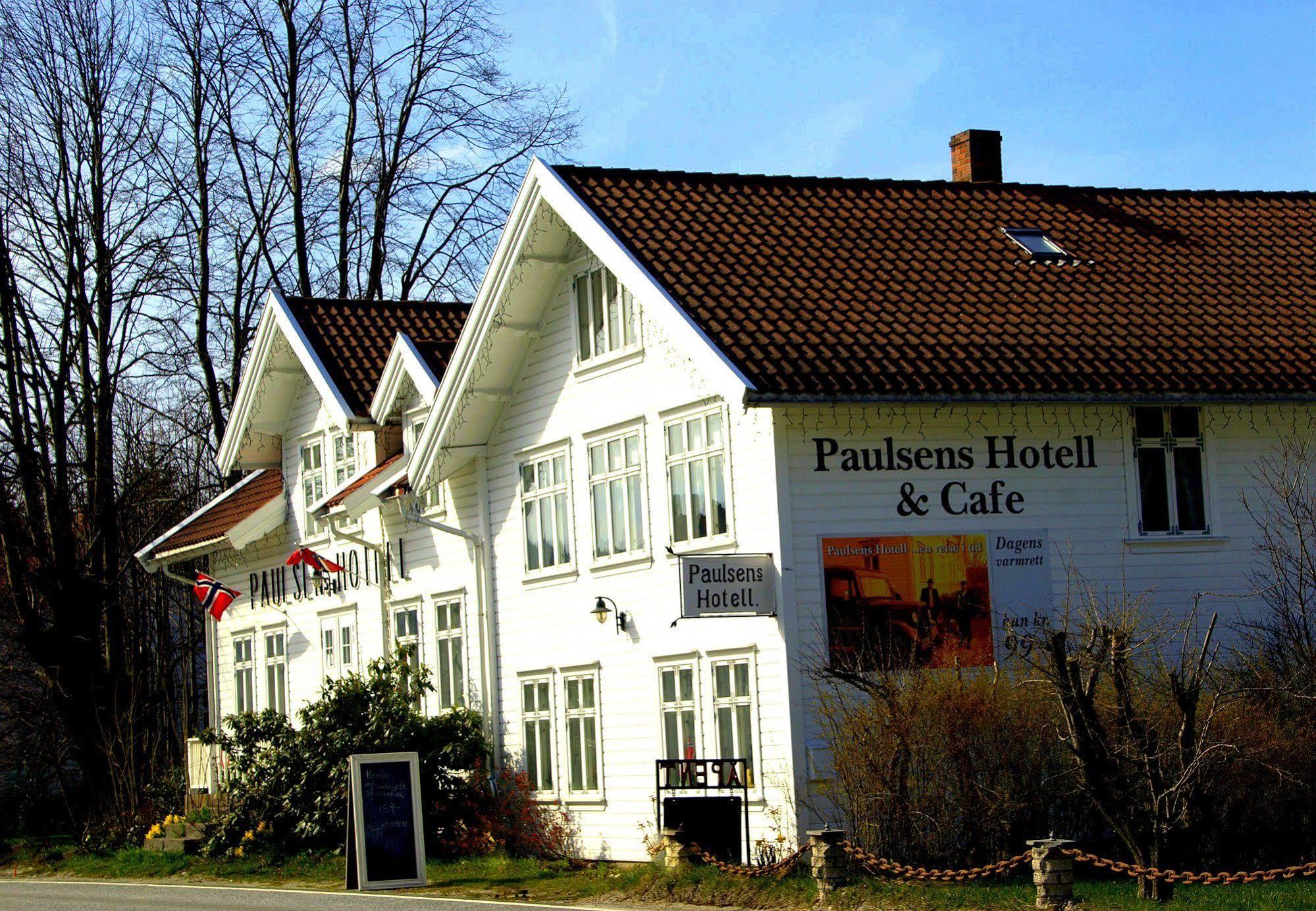 Paulsens Hotel Люнґдал Екстер'єр фото